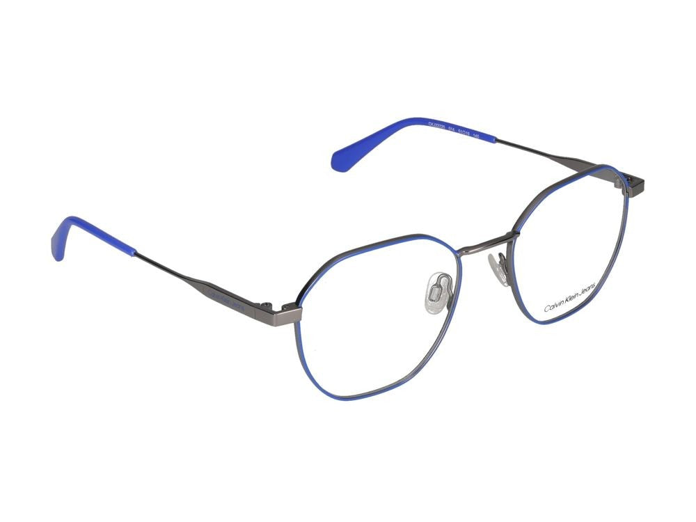 Calvin Klein Jeans Eyeglasses Ckj22220 014 Light Ruthenium/Lightblue 51/19/140