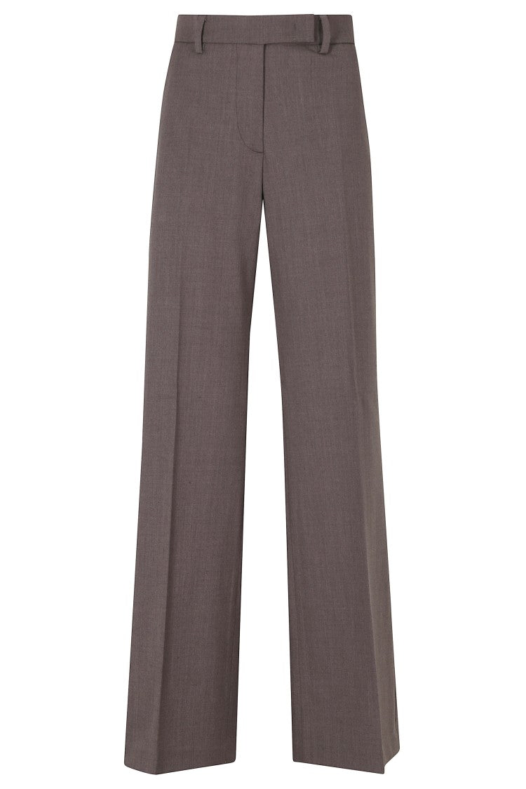 Seventy Earth Straight-Leg Wool-Blend Formal Pants