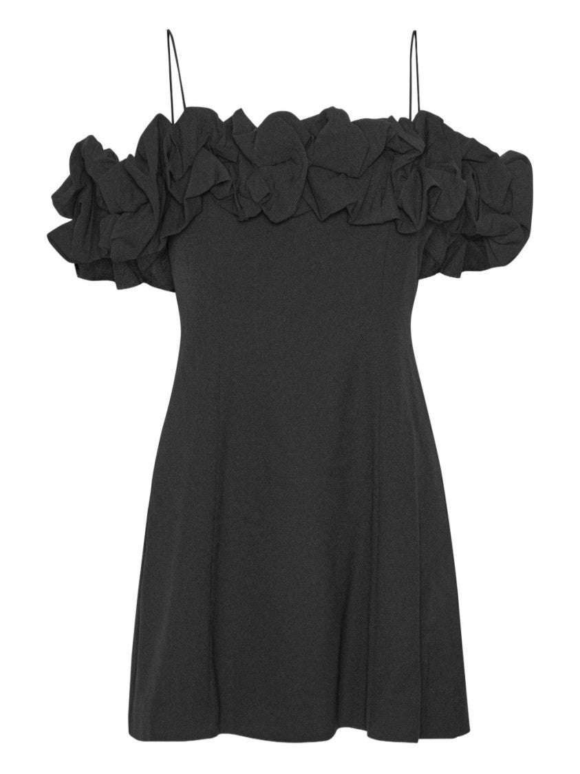 Rotate A-Line Black Mini Dress