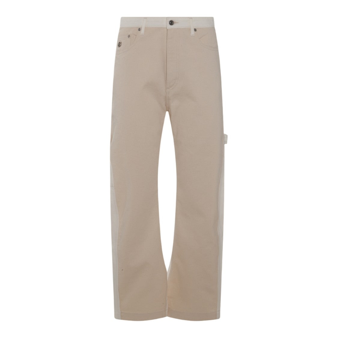 Stella Mccartney Straight-Leg Two-Tone Jeans With Classic Five-Pocket Design
