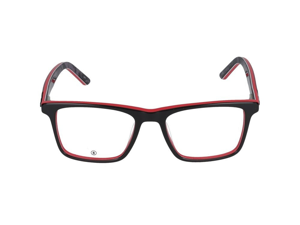 Nike Eyeglasses 5548 006 Black/University Red 46/16/130