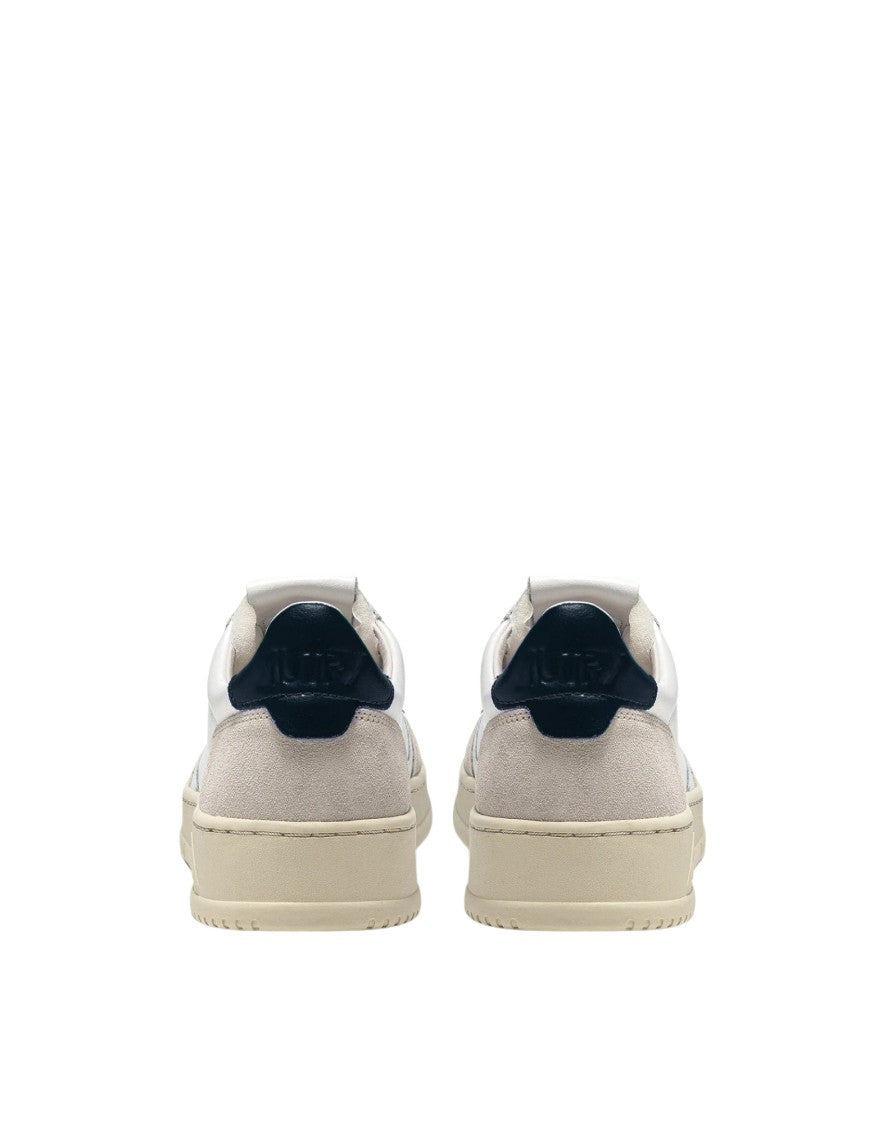 Autry Low-Top Sneakers With Micro-Perforated Toe And Leather Accents