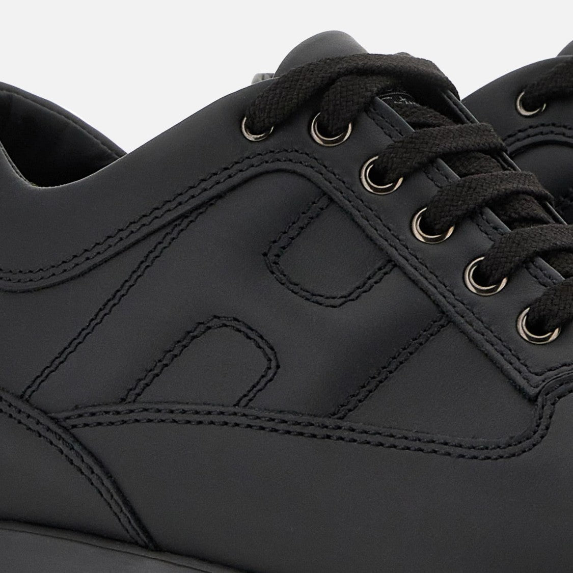 Hogan Smooth Leather Iconic H Sneakers