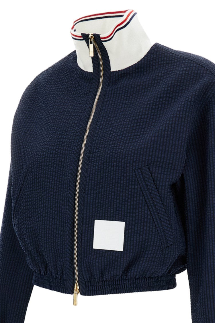 Thom Browne Zip Up Short Jacket
