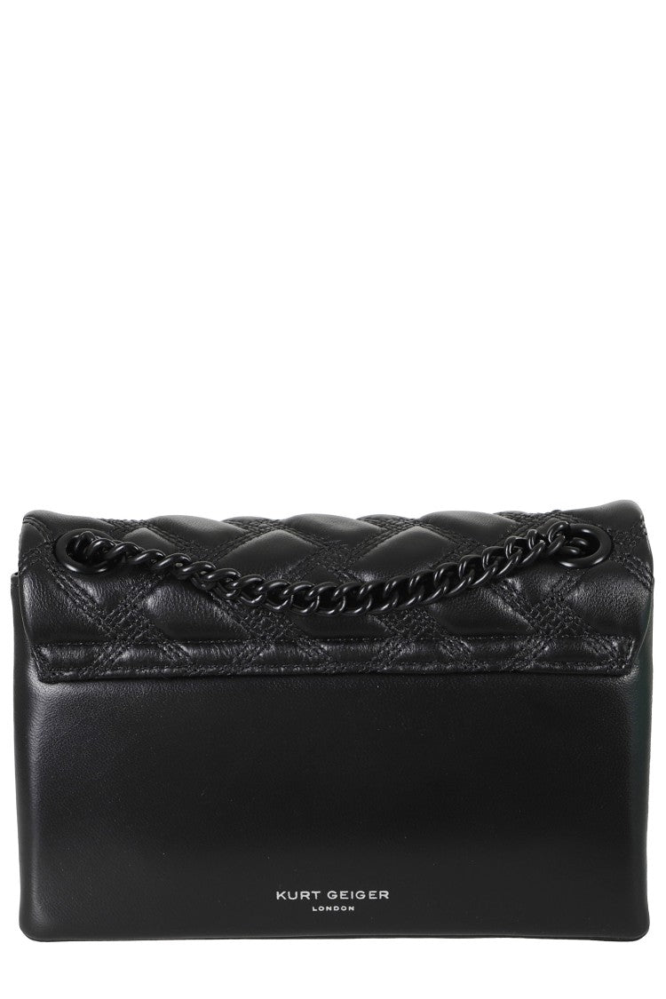 Kurt Geiger Mini Kensington Drench Shoulder Bag With Quilted Design