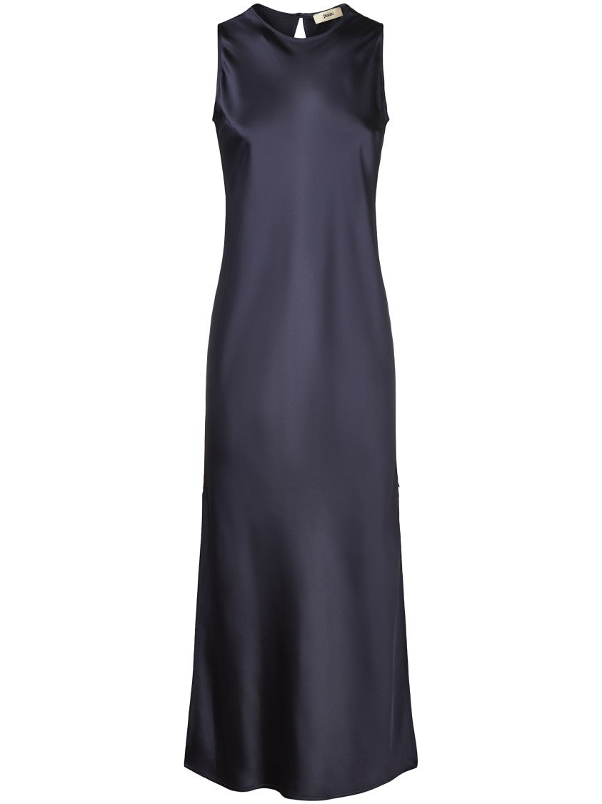 Herno Sleeveless Blue Dress