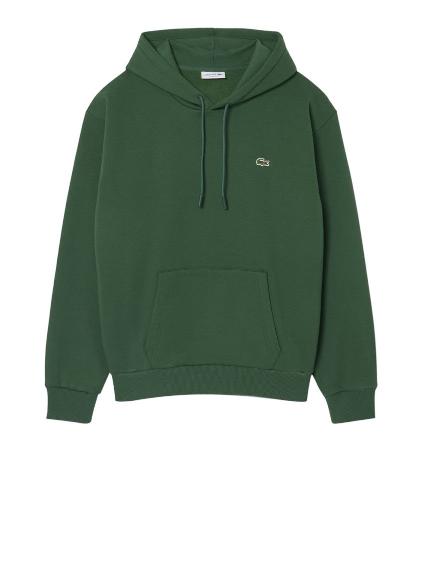 Lacoste Green Drawstring Hoodie