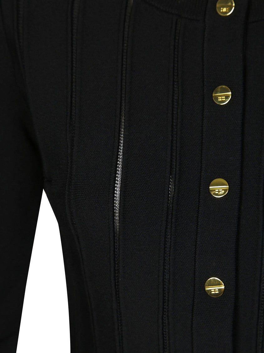 Elisabetta Franchi Crewneck Cardigan