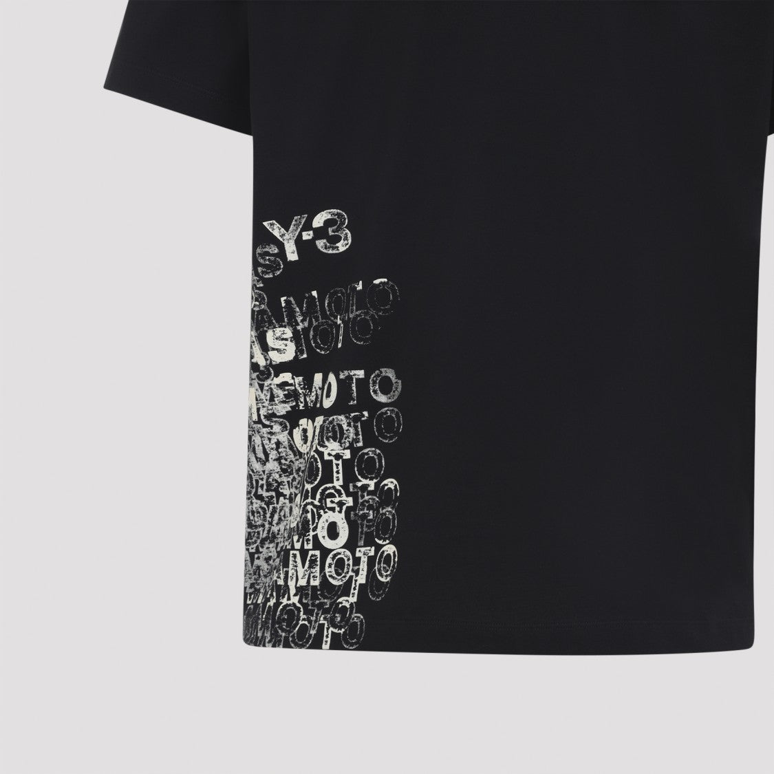 Y-3 Kr2223 Graphic Print T-Shirt With Classic Crew Neck
