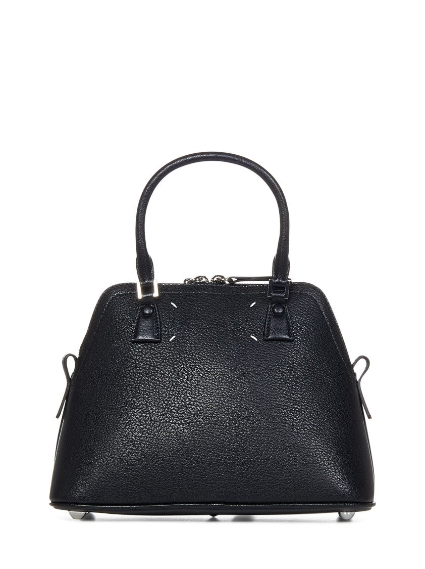Maison Margiela Black Goatskin Leather Shoulder Bag