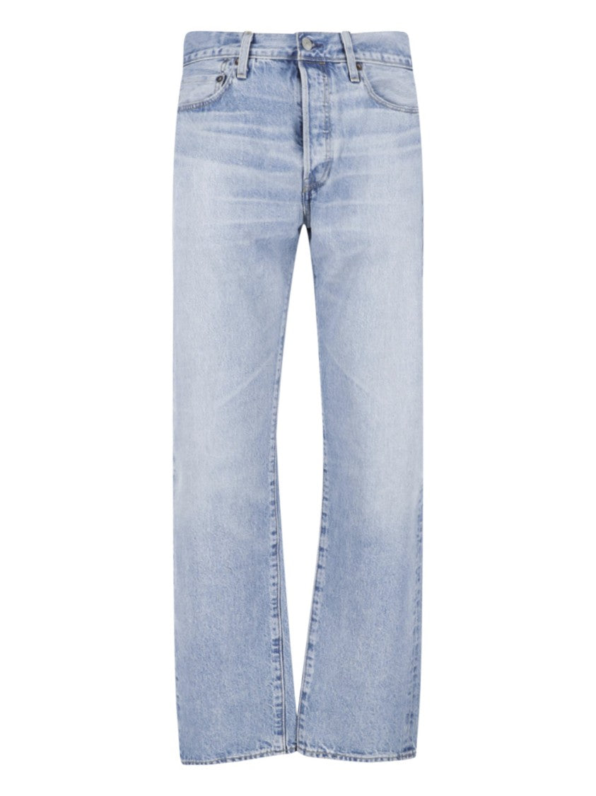Levi's Strauss Blue 501 80S Straight-Leg Denim Jeans