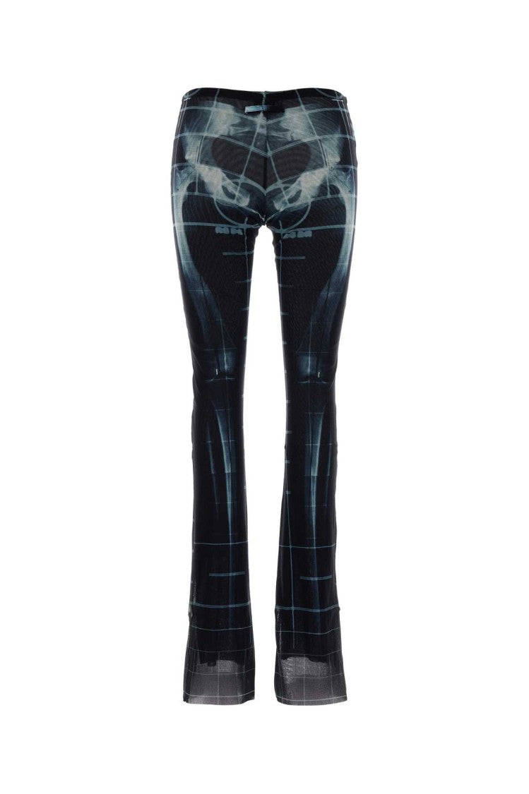 Jean Paul Gaultier Printed Tulle Pant
