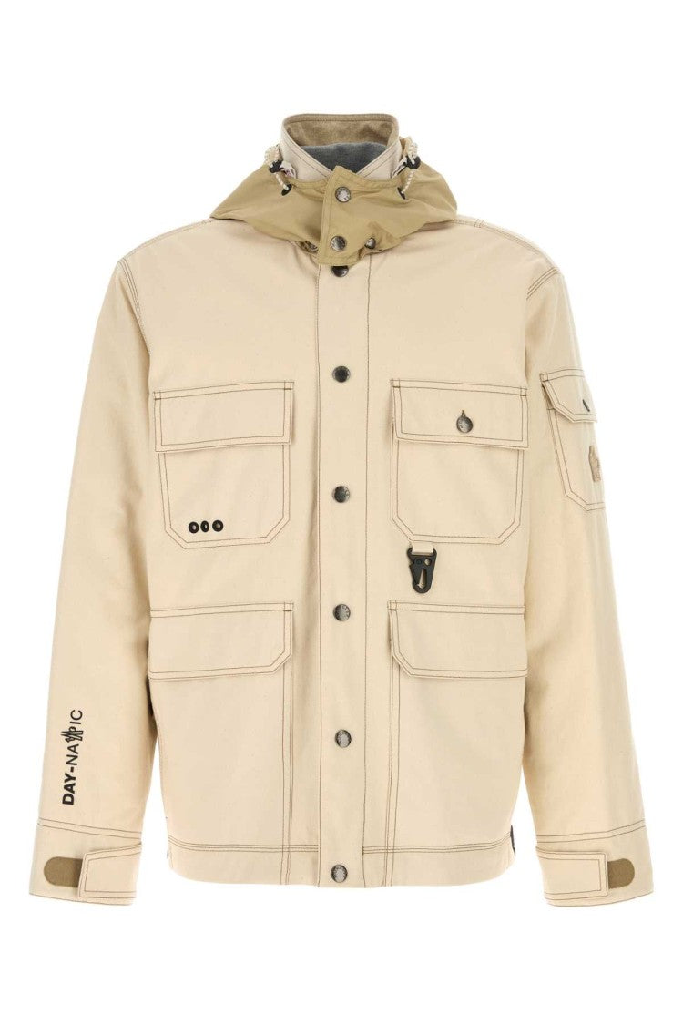 Moncler Grenoble Sand Denim Kelpius Down Jacket