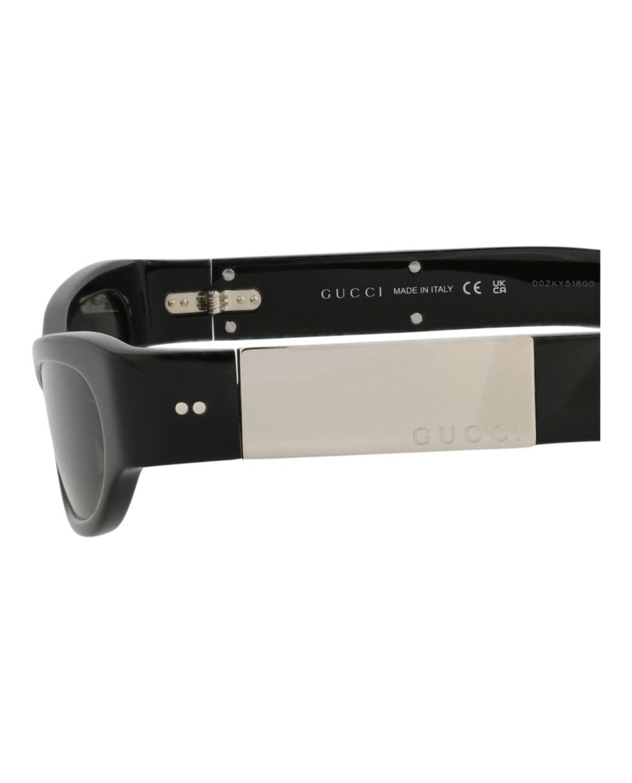 Gucci Cat Eye-Frame Recycled Acetate Sunglasses