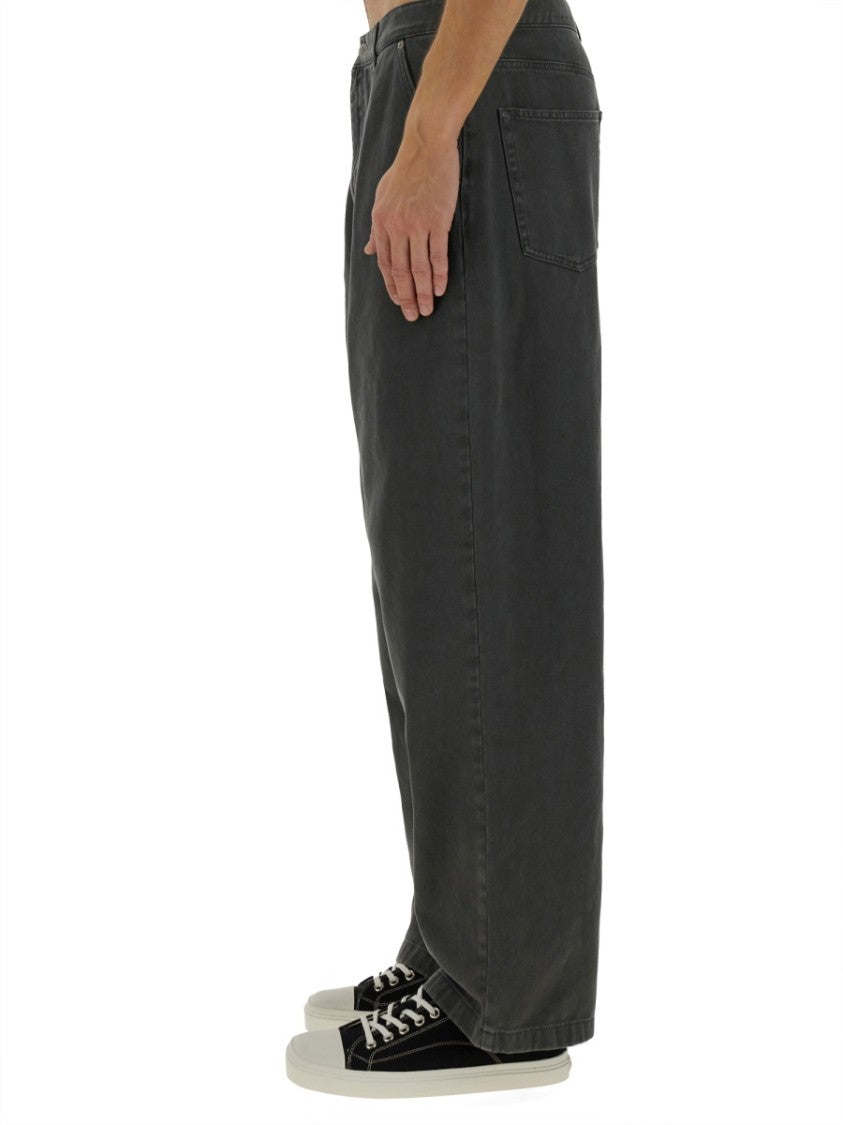 Moschino High-Waisted Wide-Leg Jeans