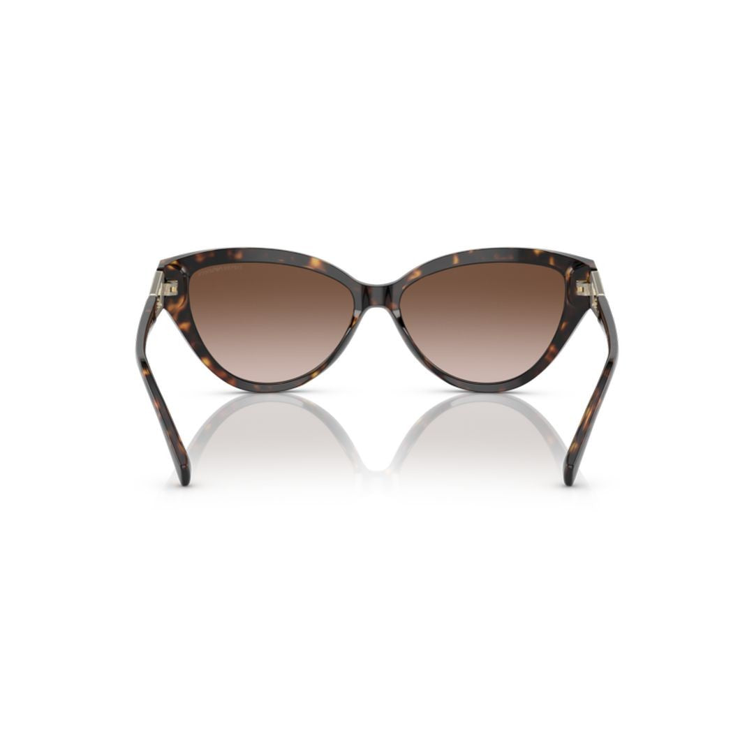 Emporio Armani 4192 Sole Cat-Eye Tortoiseshell Sunglasses With Gradient Lenses