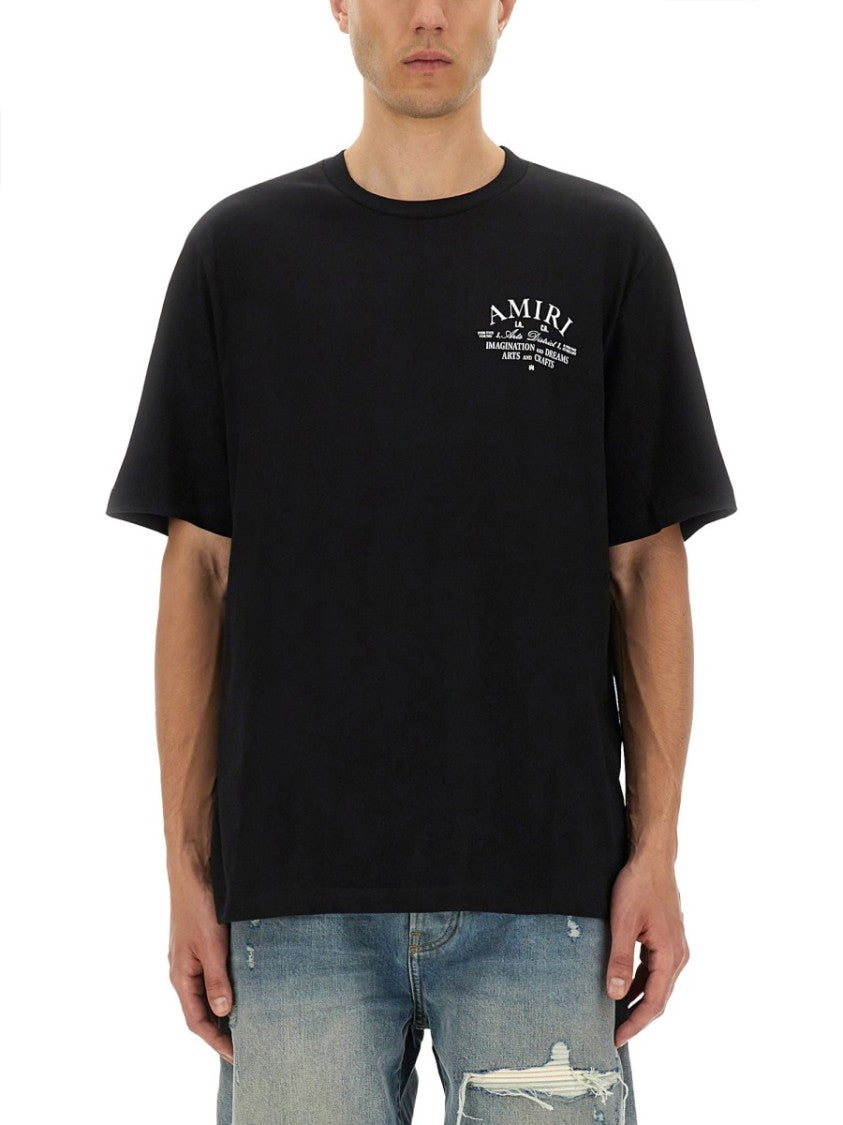 Amiri Relaxed-Fit Cotton T-Shirt With Logo Print
