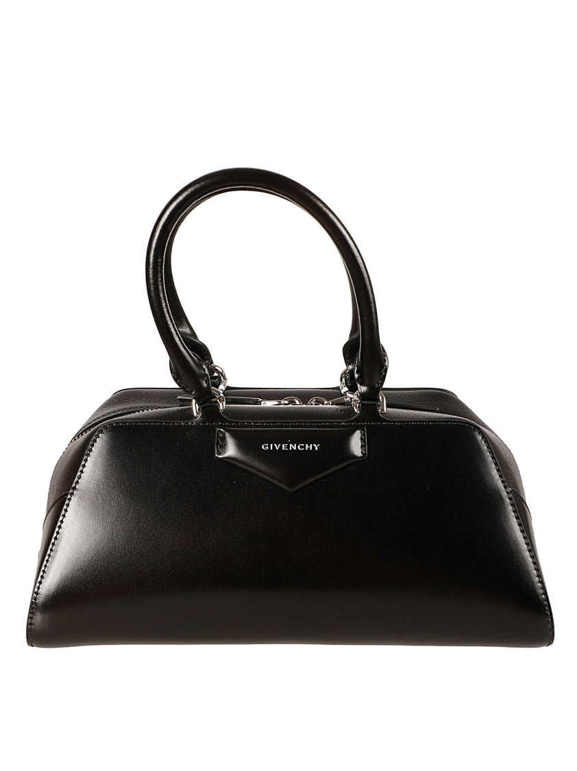 Givenchy Antigona East/West Black Calf Leather Bag
