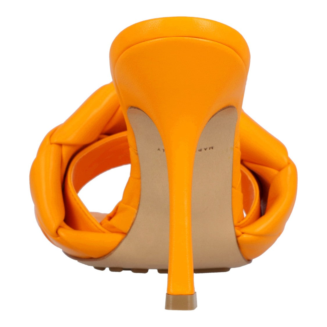 Bottega Veneta Lido Mule Orange