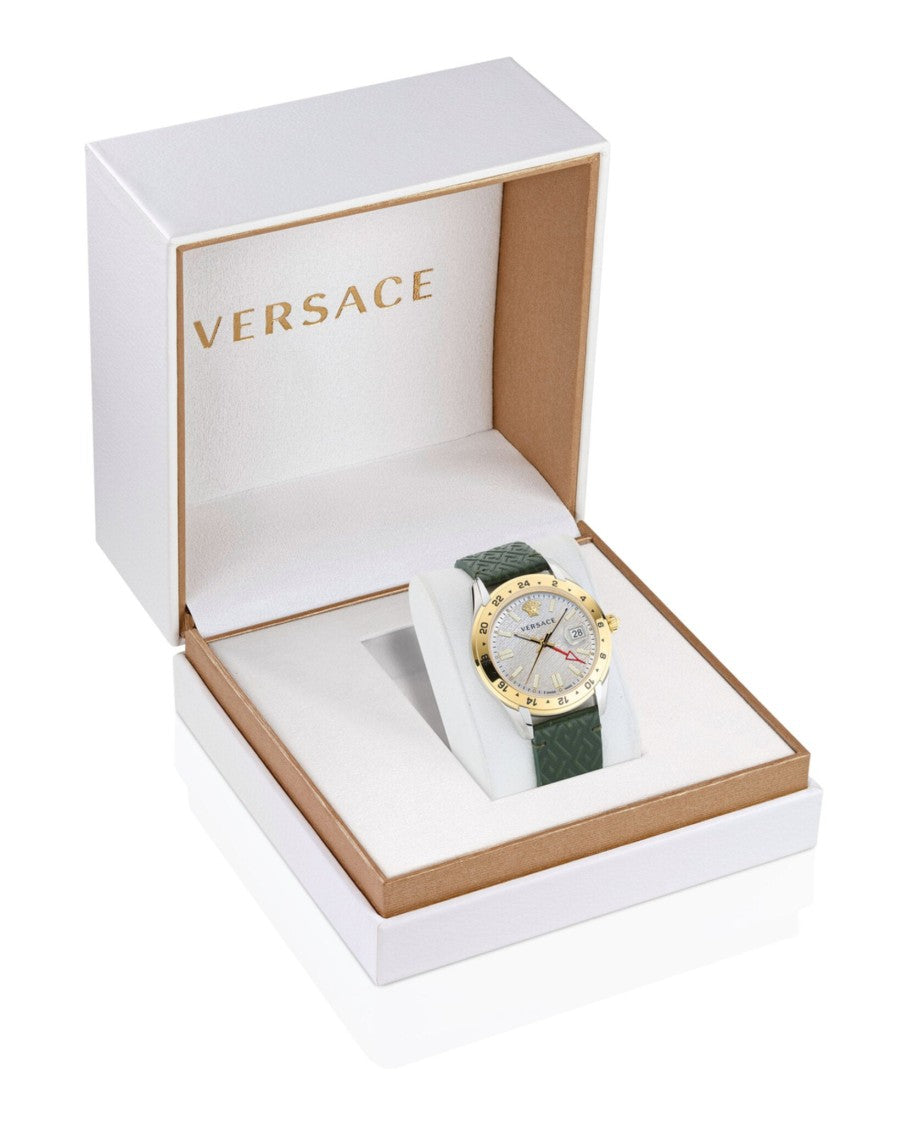Versace Greca Time Gmt Watch