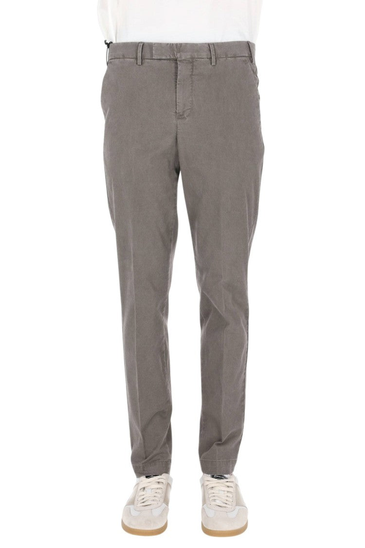 Pt Torino Master Fit Faded Cotton Trousers