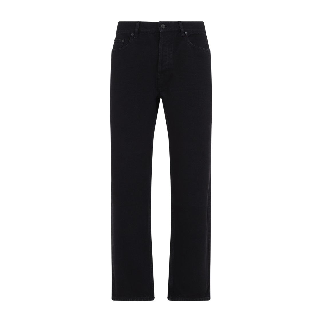 Saint Laurent Mick Black Cotton Jeans
