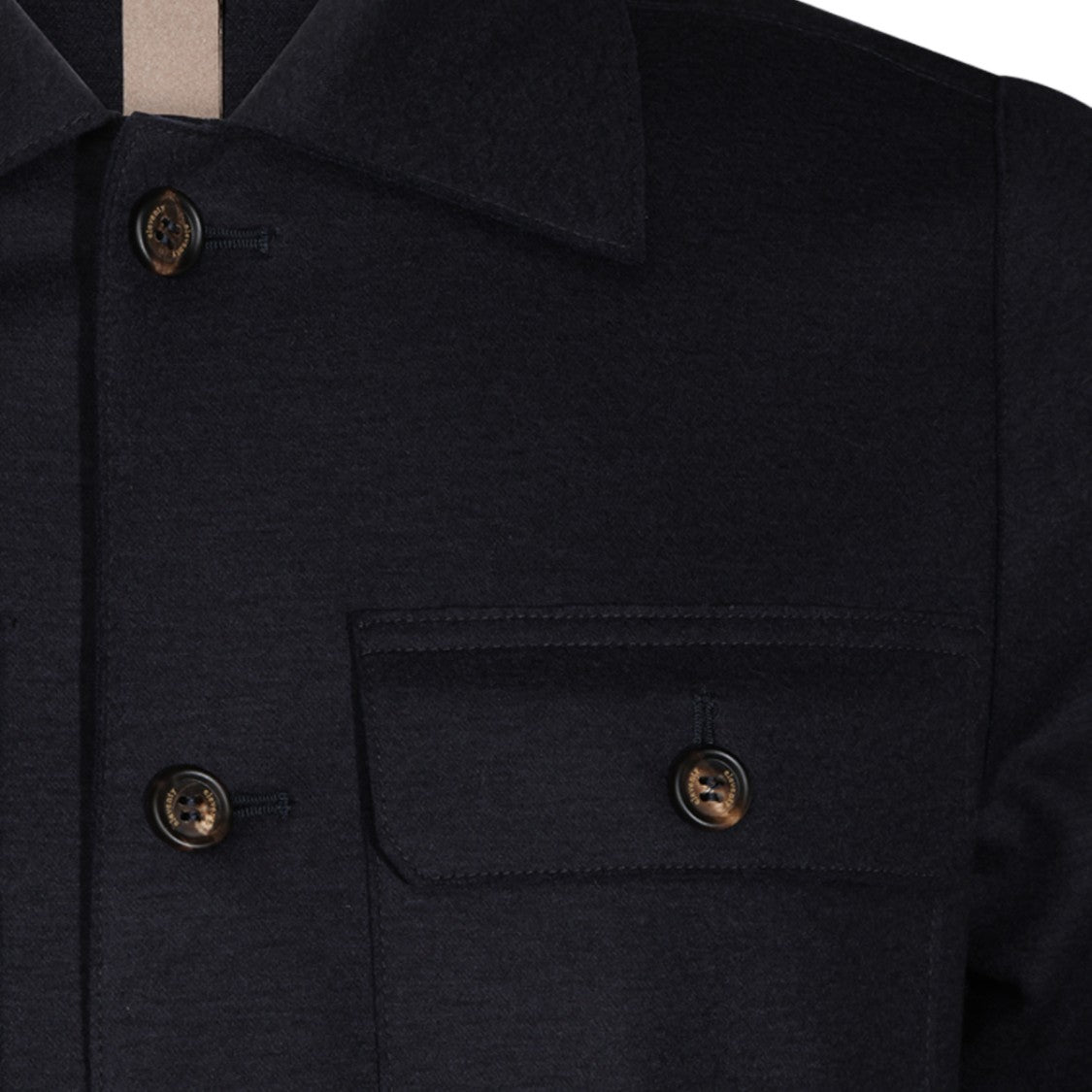 Eleventy Structured Button-Down Jacket
