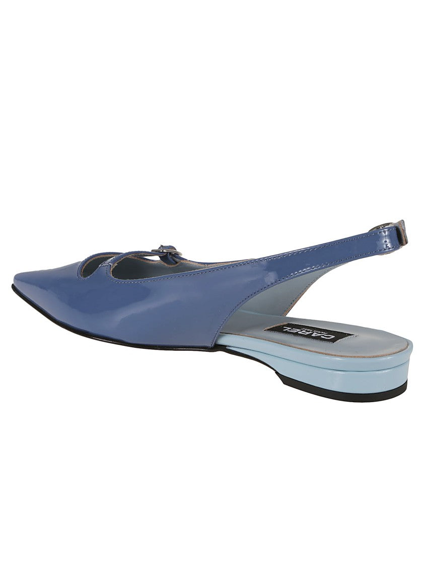 Carel Paris Ninon Patent Leather Ballerina Flats