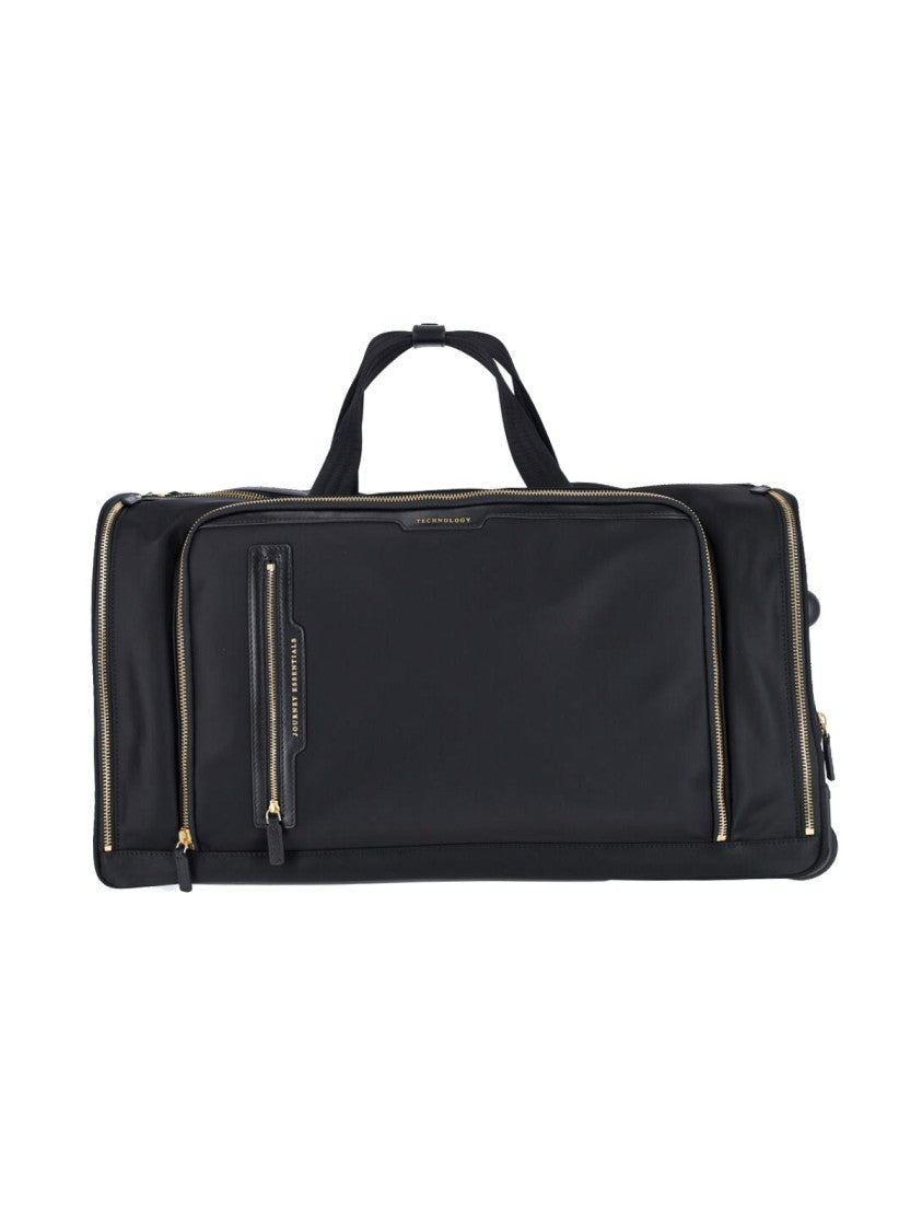 Anya Hindmarch Travel Bag "72 Hours Weekend" – Black