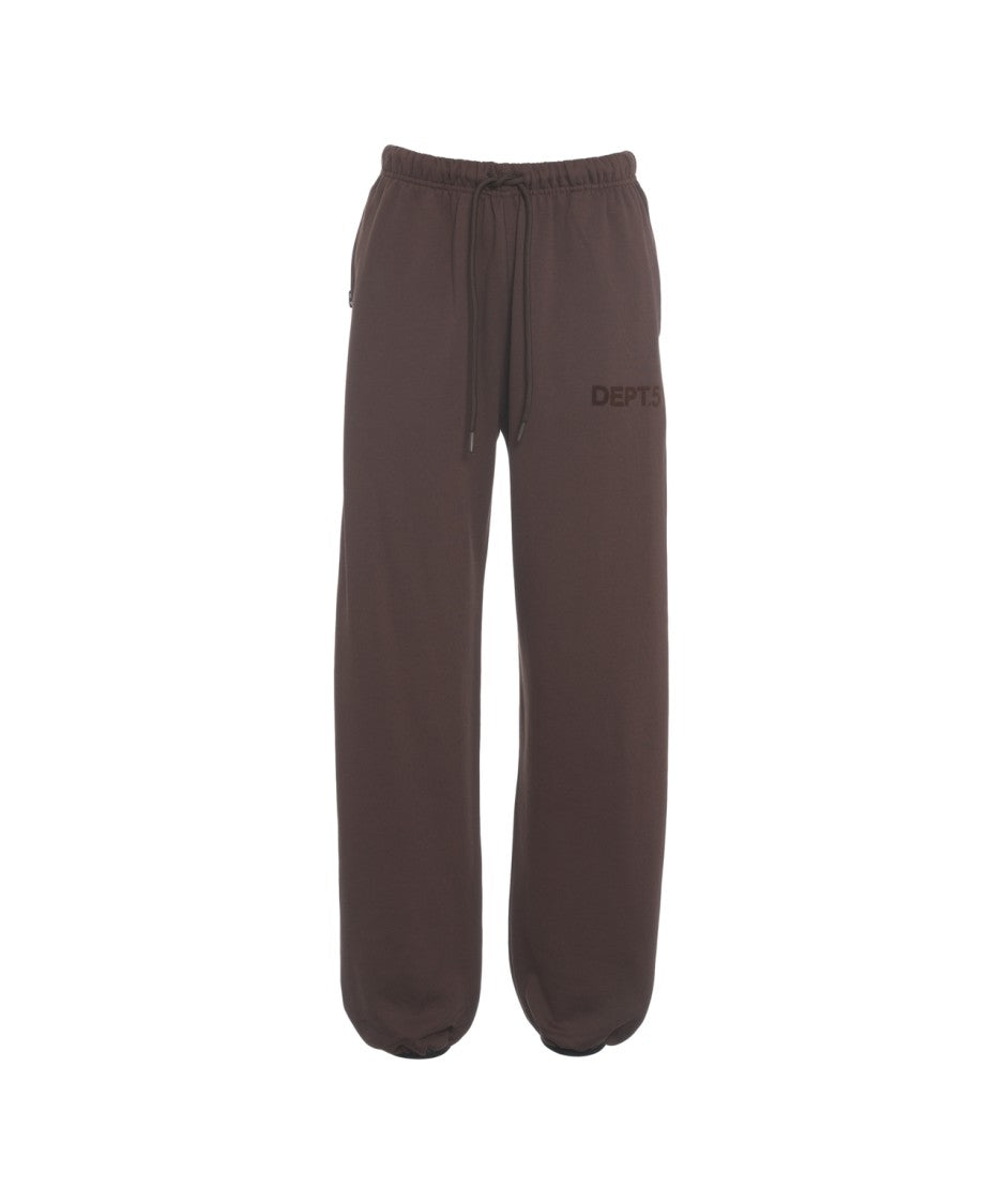 Department Five Relaxed-Fit Track Pants With Adjustable Waist And Subtle Logo Print