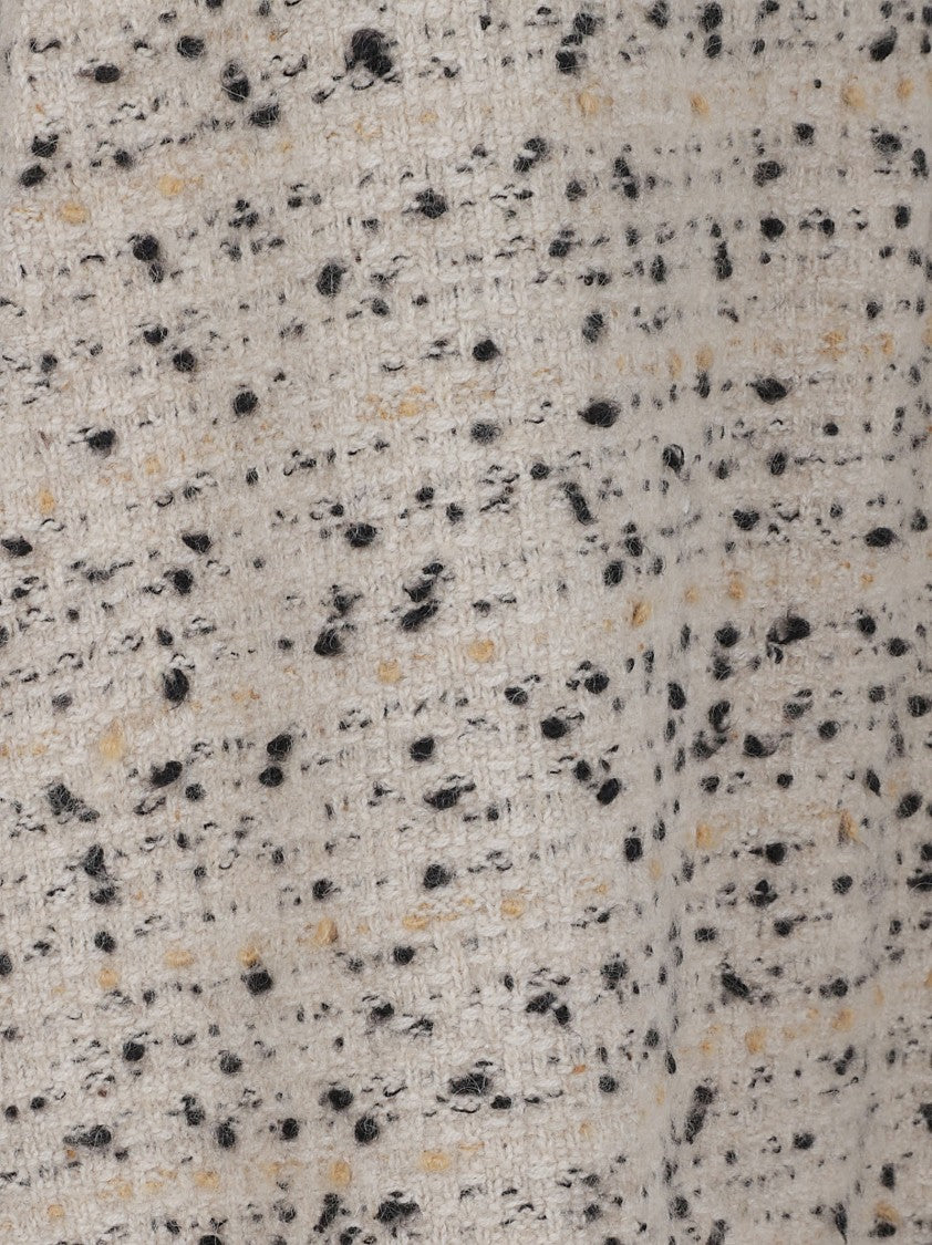 Fabiana Filippi Mid-Length Tweed Skirt With High Waist