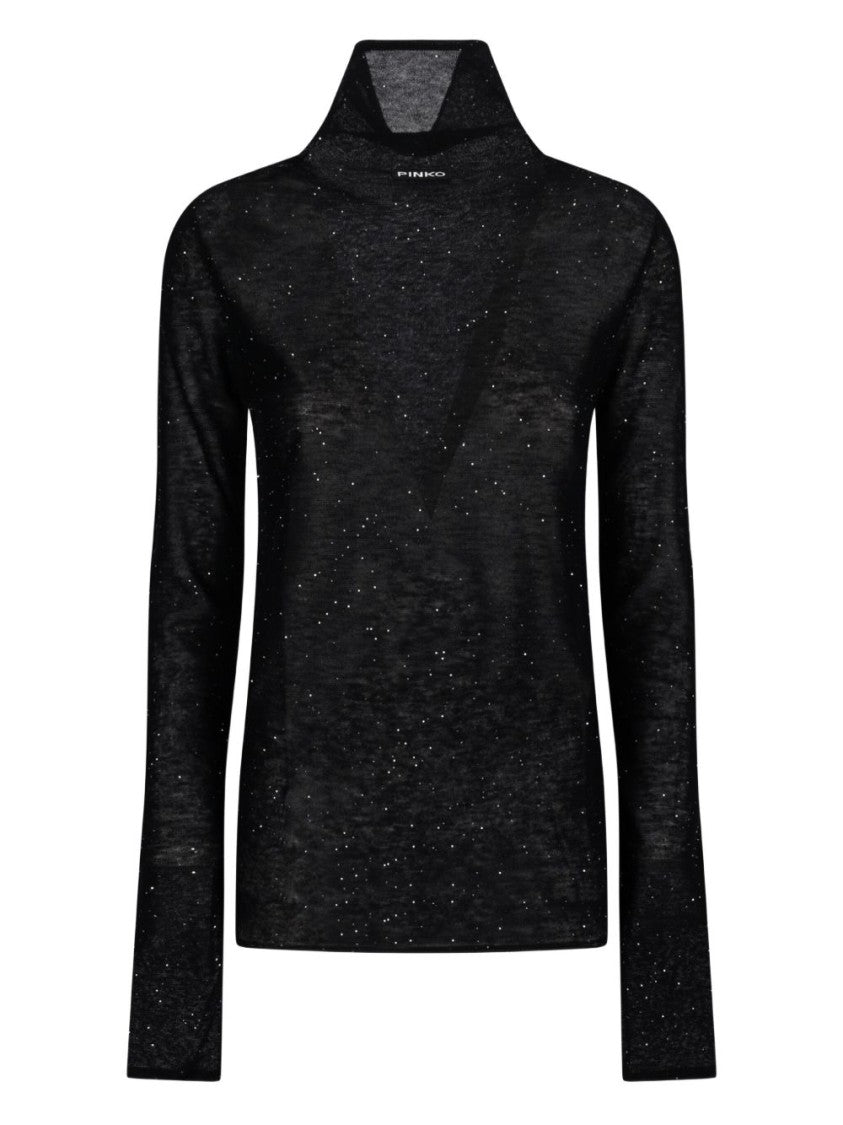Pinko Fitted Wool Blend Sweater