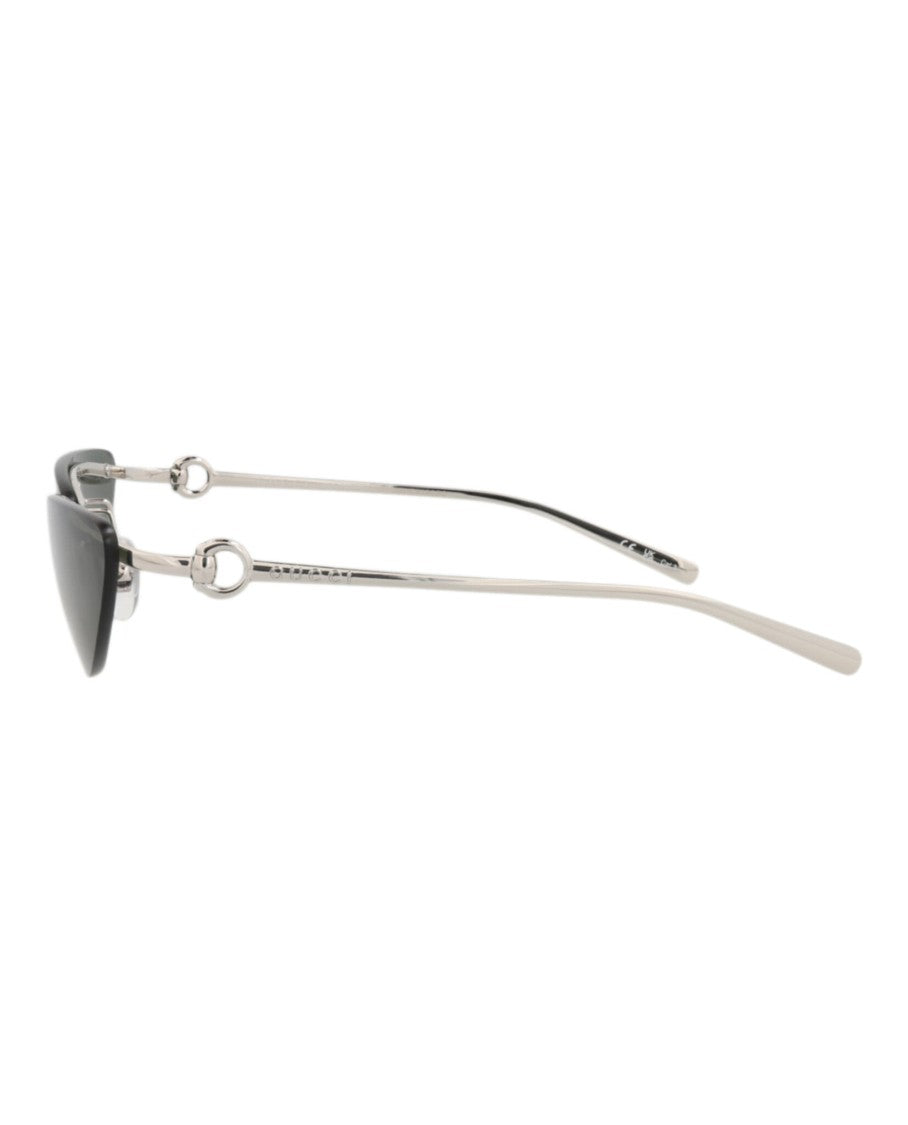 Gucci Cat Eye-Frame Metal Sunglasses