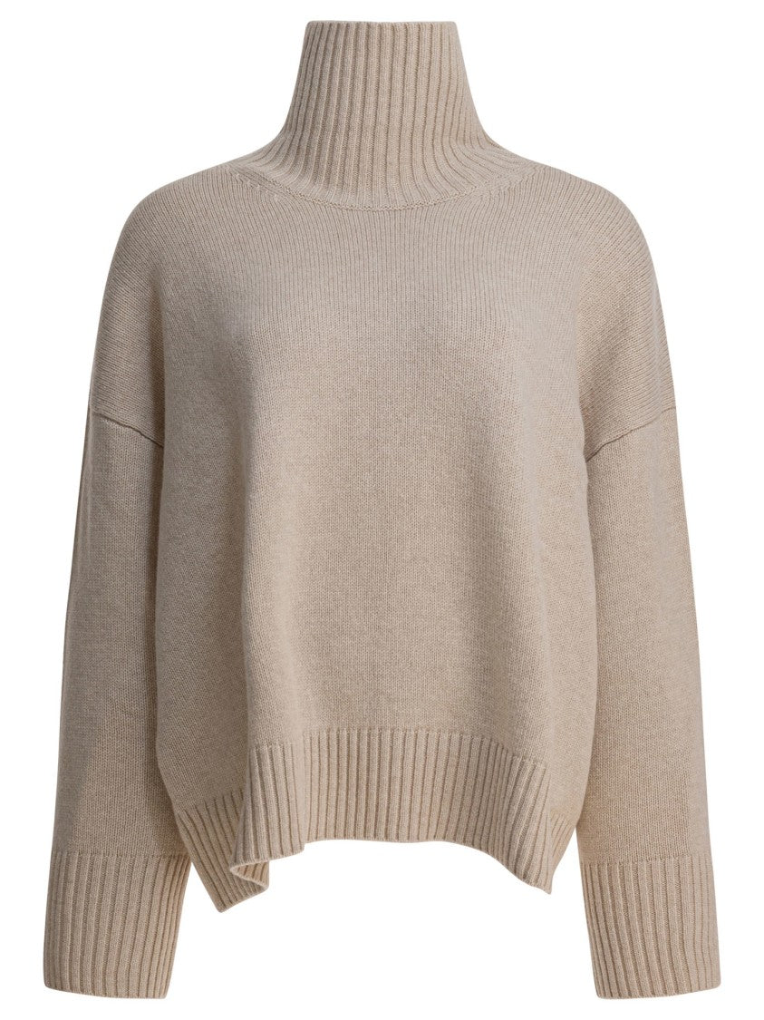 Soeur Ribbed Merino Wool Turtleneck Sweater