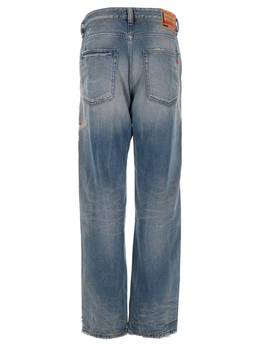 Diesel 2024 D-Macs Relaxed Faded Jeans