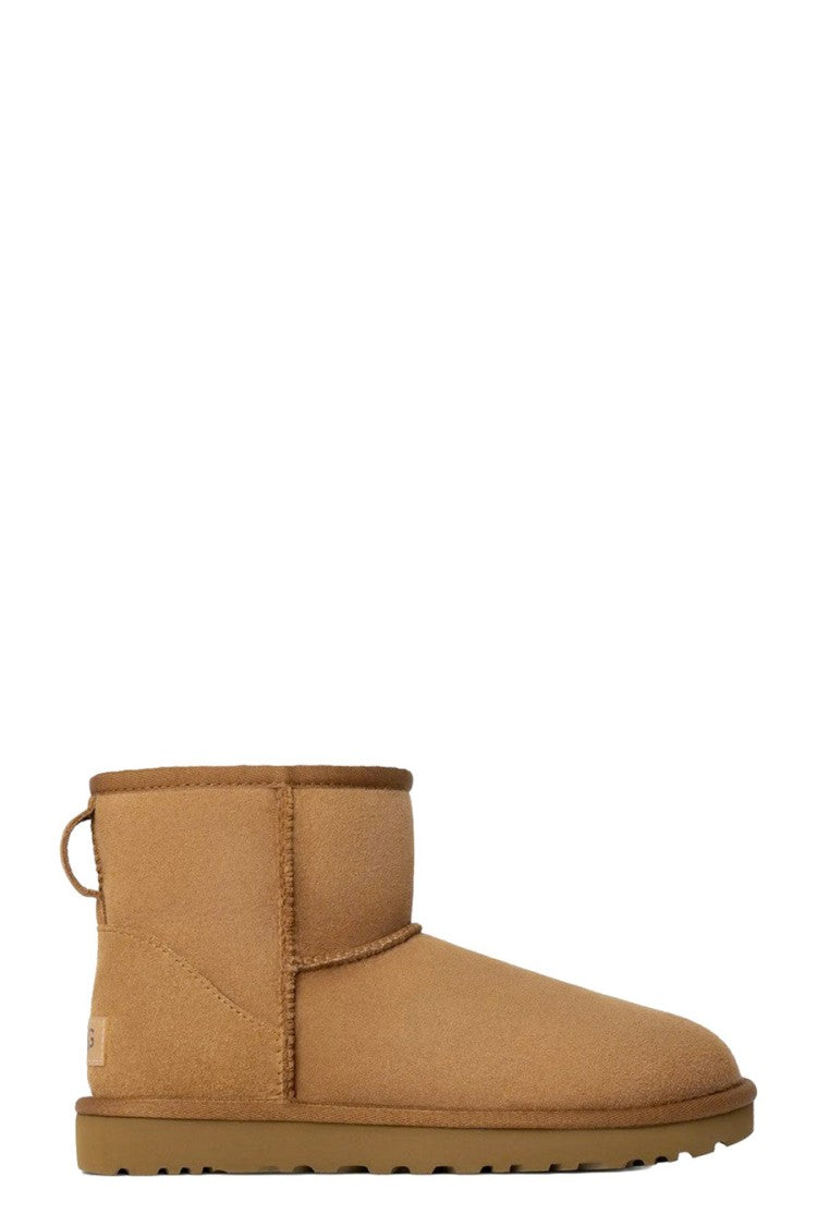 Ugg Beige Suede Pull-Tab Boot