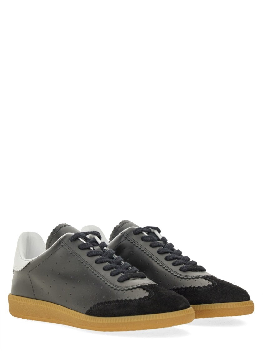 Isabel Marant Bryce Perforated Low-Top Cow Leather Sneakers