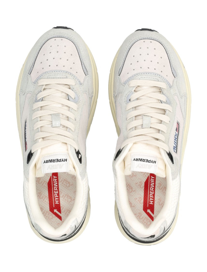 Autry Contemporary Running Sneakers With Suede And Mesh Detail