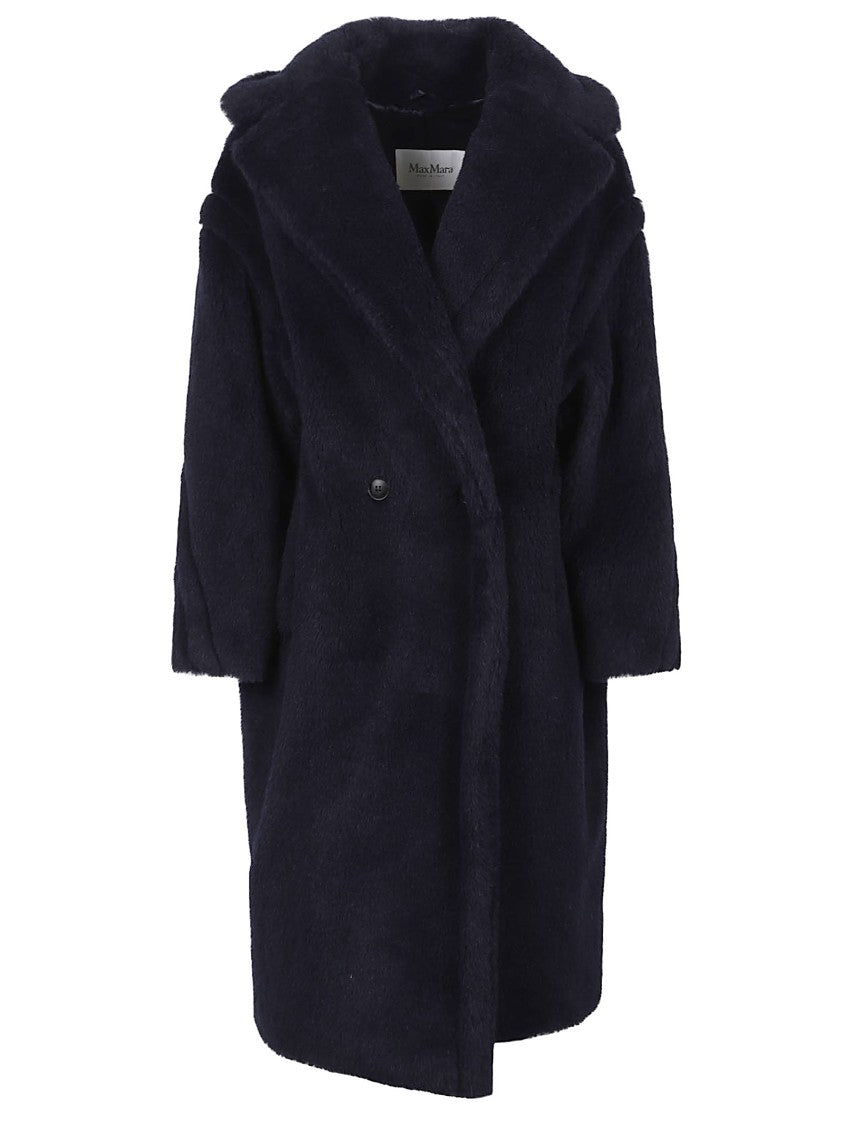 Max Mara Tedgirl Relaxed Alpaca Blend Short Coat