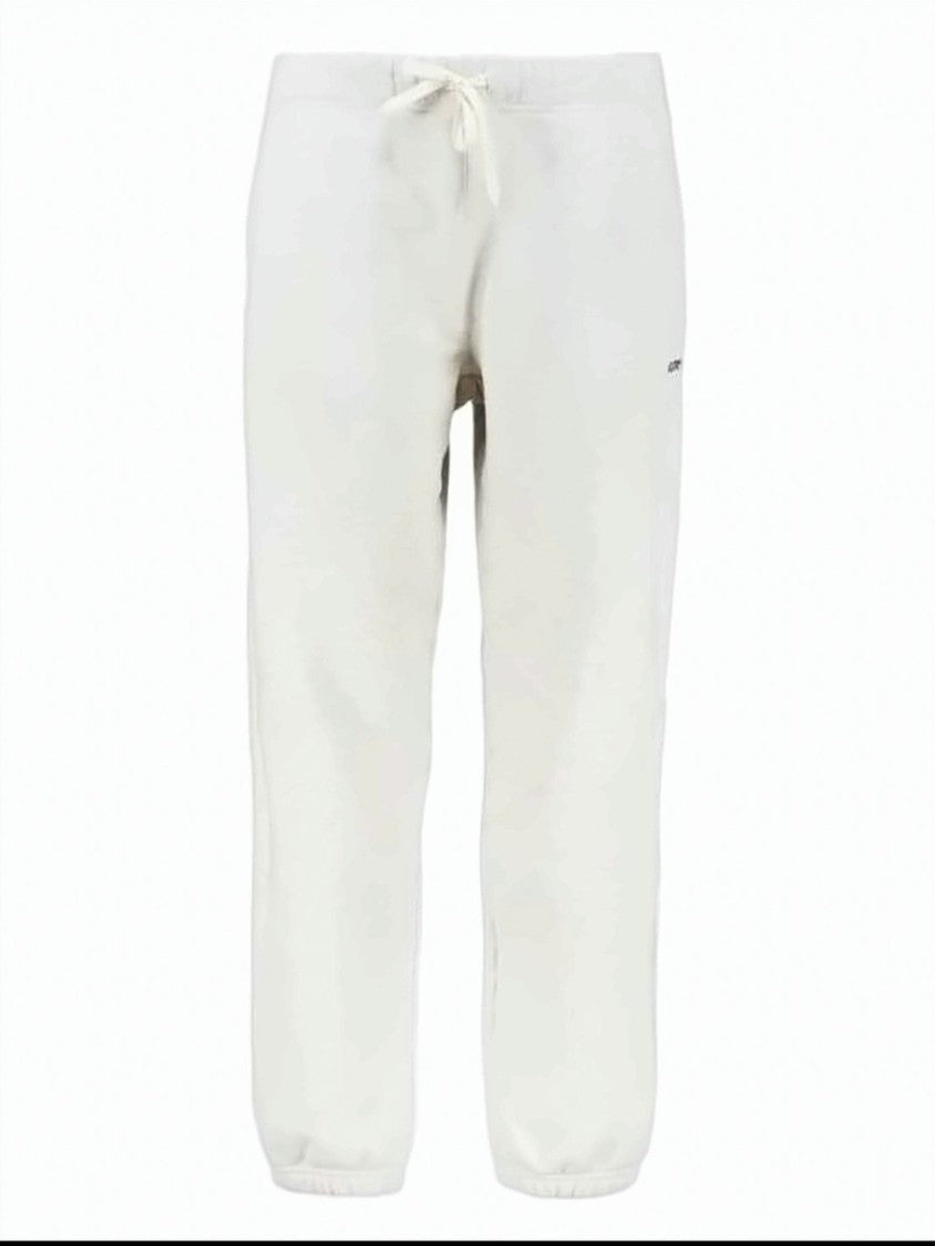 Autry Relaxed Fit Cotton Jogger Pants With Drawstring Waistband