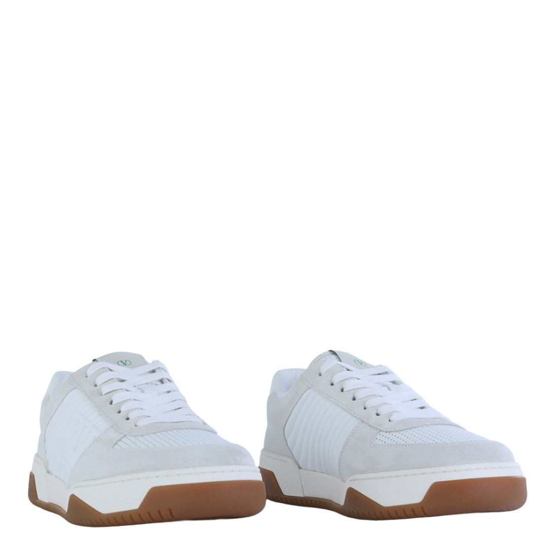 Valentino Garavani White Sneakers With Perforated Panels