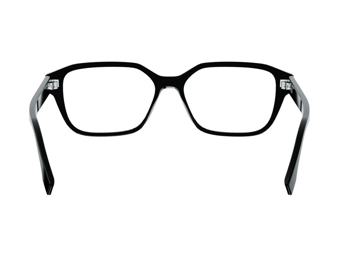 Fendi Glossy Black Fe50132i Oversized Square Eyeglasses