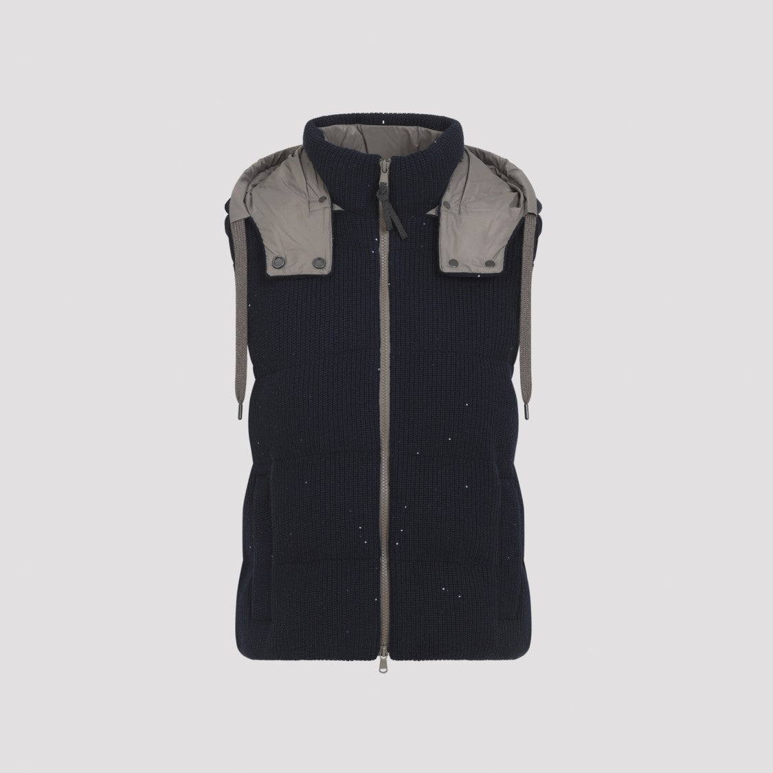 Brunello Cucinelli Quilted Gilet With Feather-Filled Interior