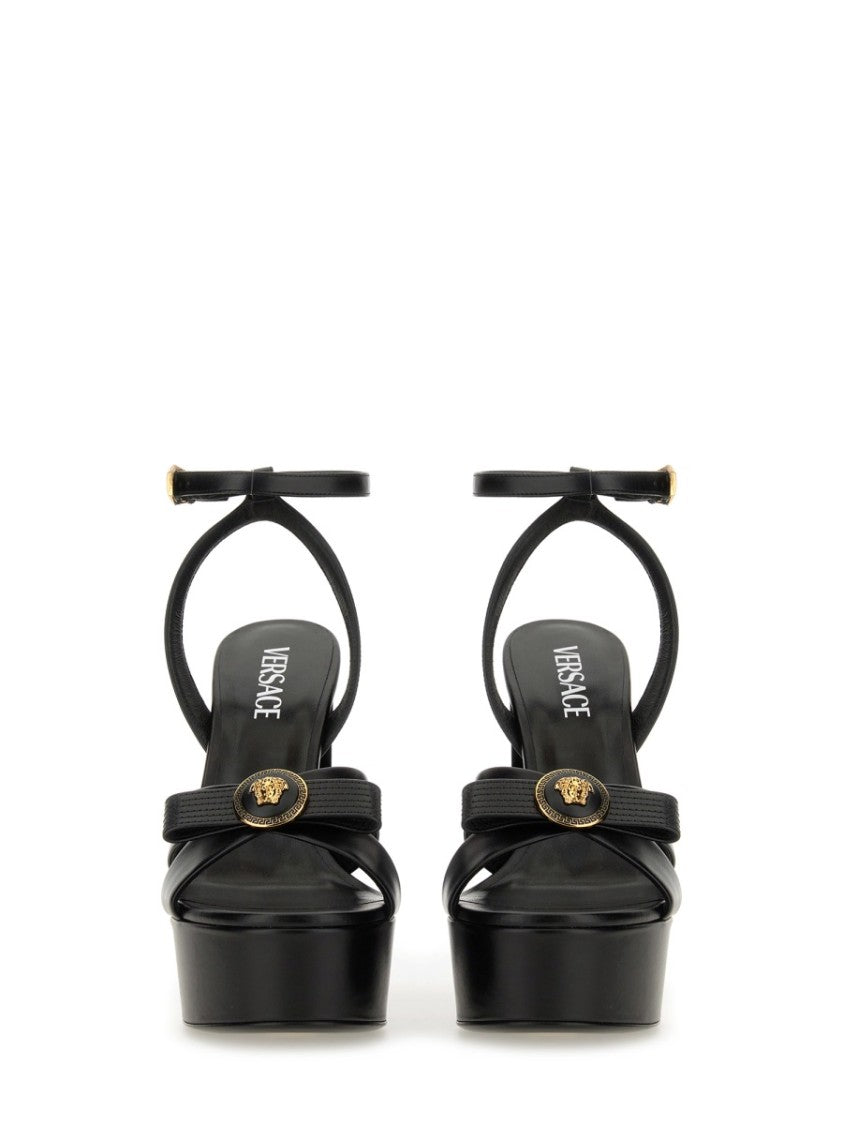Versace "Gianni Ribbon" Sandals