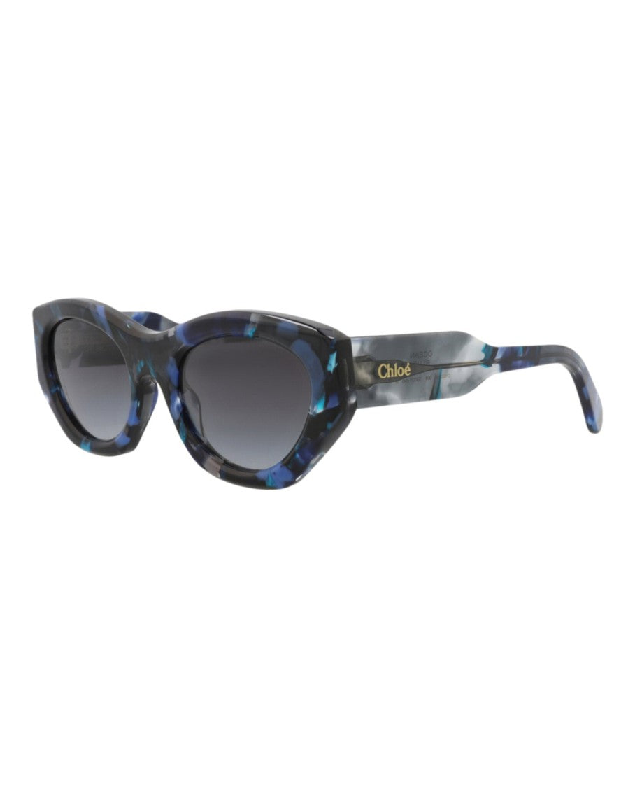 Chloé Cat Eye-Frame Recycled Acetate Sunglasses