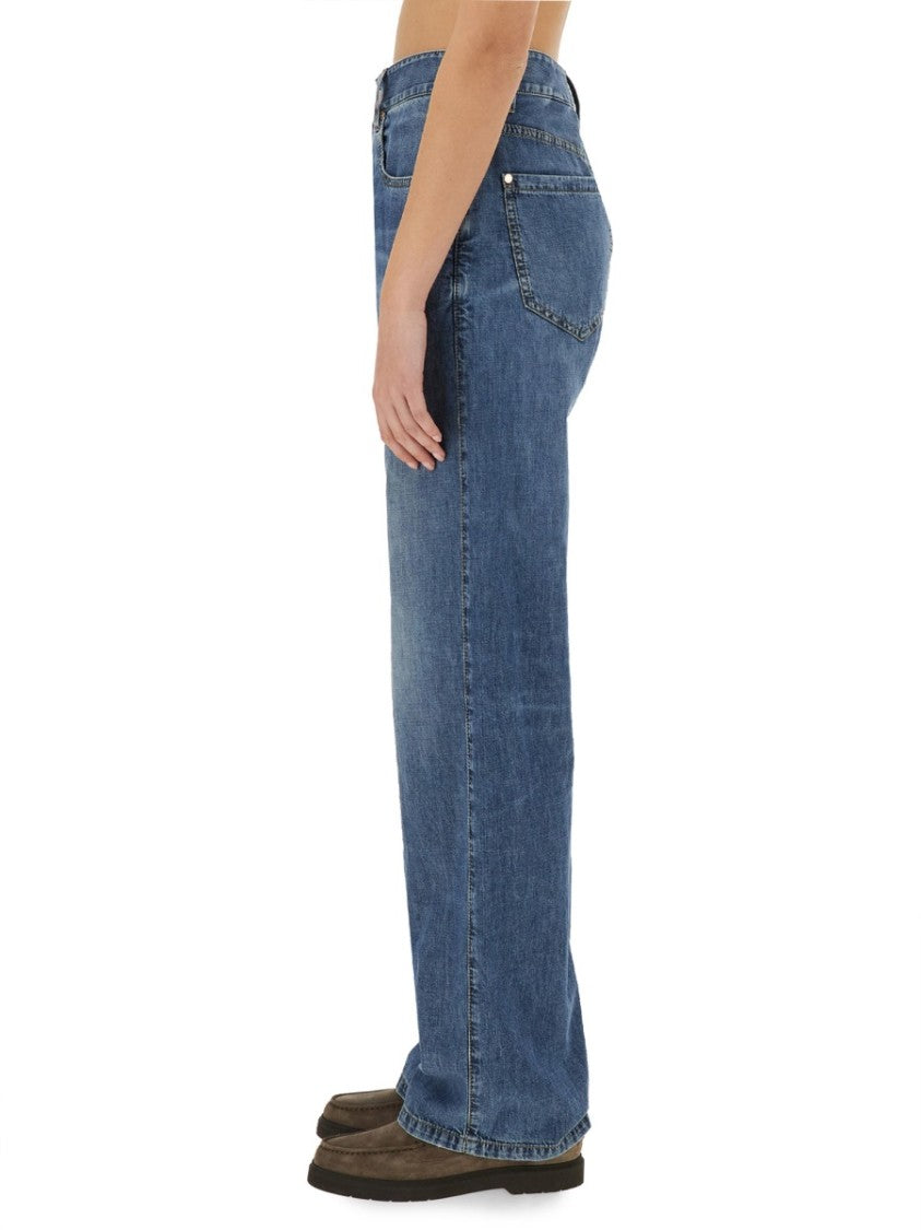 Brunello Cucinelli "Wide-Leg" Jeans