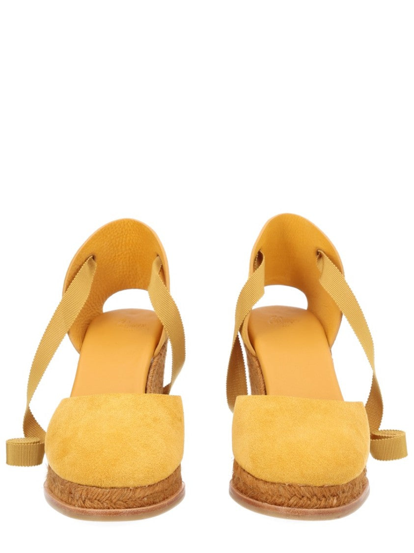 Castaner Camila Bovine Leather Wedge Sandals
