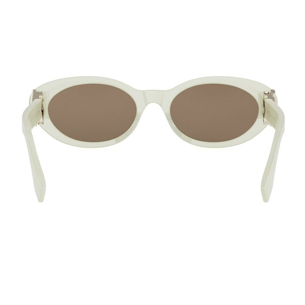 Fendi Ff Diamonds Slim Oval Acetate Sunglasses