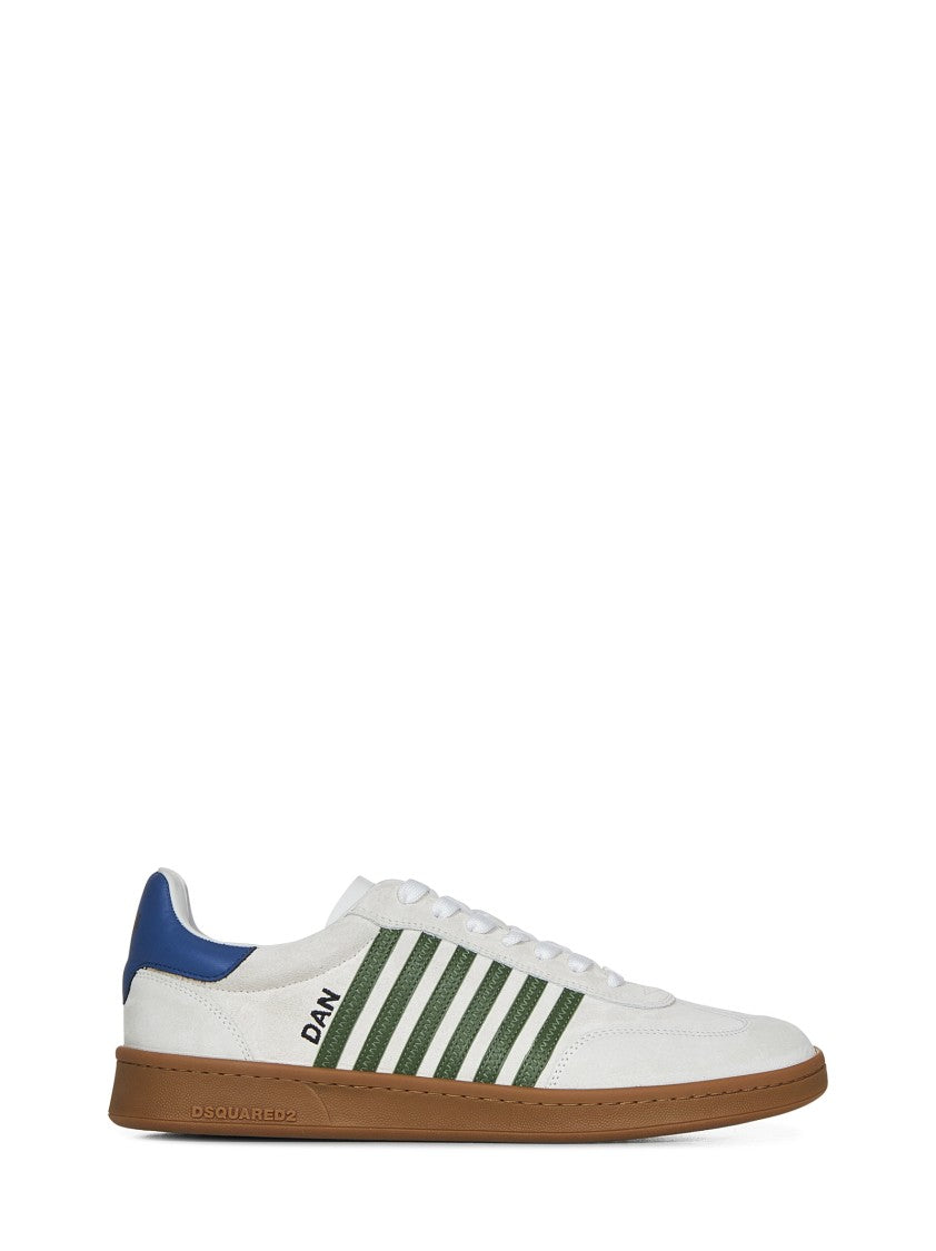 Dsquared2 White Leather Sneakers