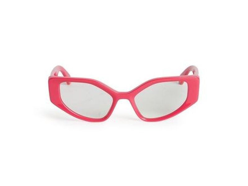 Off-White Oerj024 Style 24 Oversized Geometric Acetate Sunglasses